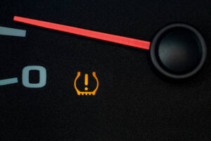 Tyre pressure warning light